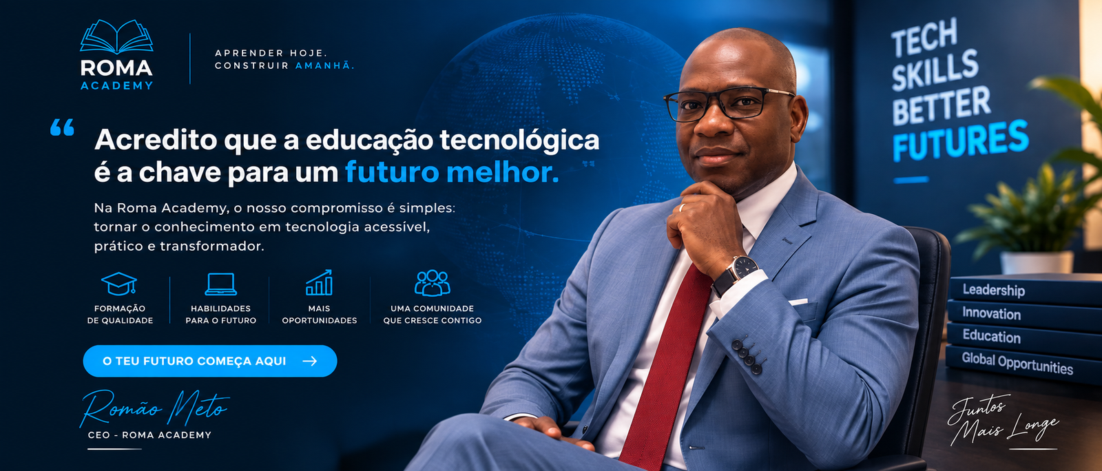 Romão Neto - CEO da Roma Academy